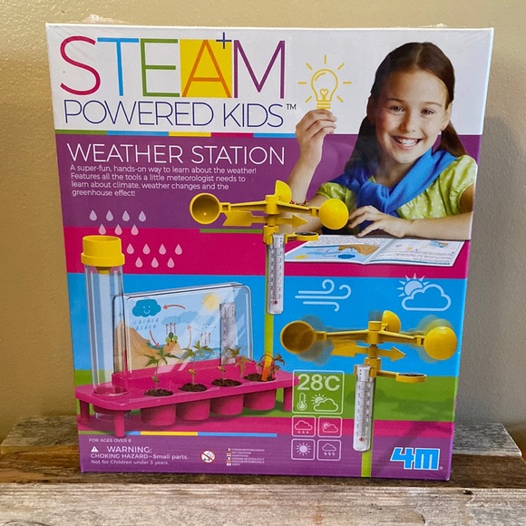 NEW Steam Powered Kids Weather Station - Picture 1 of 8